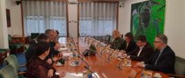 Spotkanie Ambasadorów Polski, Litwy, Łotwy i Estonii z Prezydium Komisji Spraw Zagranicznych Parlamentu Słowenii