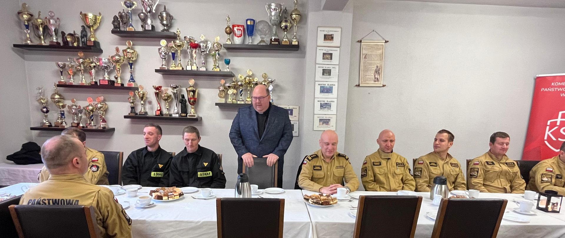 Spotkanie świąteczne w KM PSP w Zabrzu