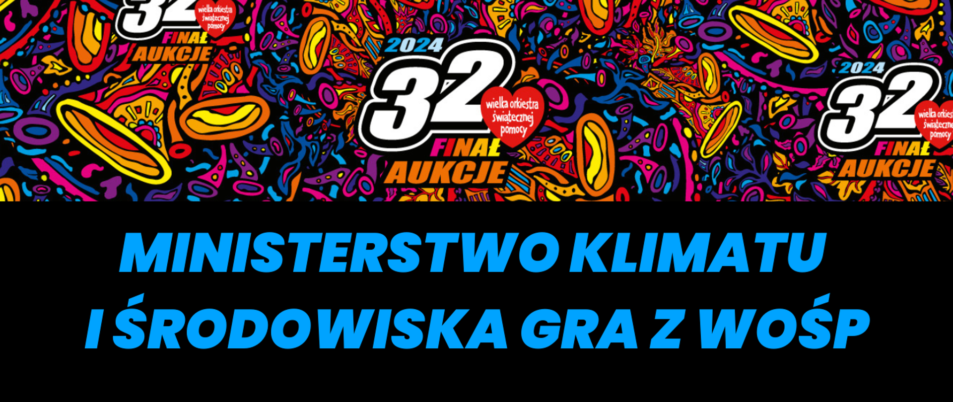 Ministerstwo Klimatu i Środowiska wspiera Wielką Orkiestrę Świątecznej Pomocy