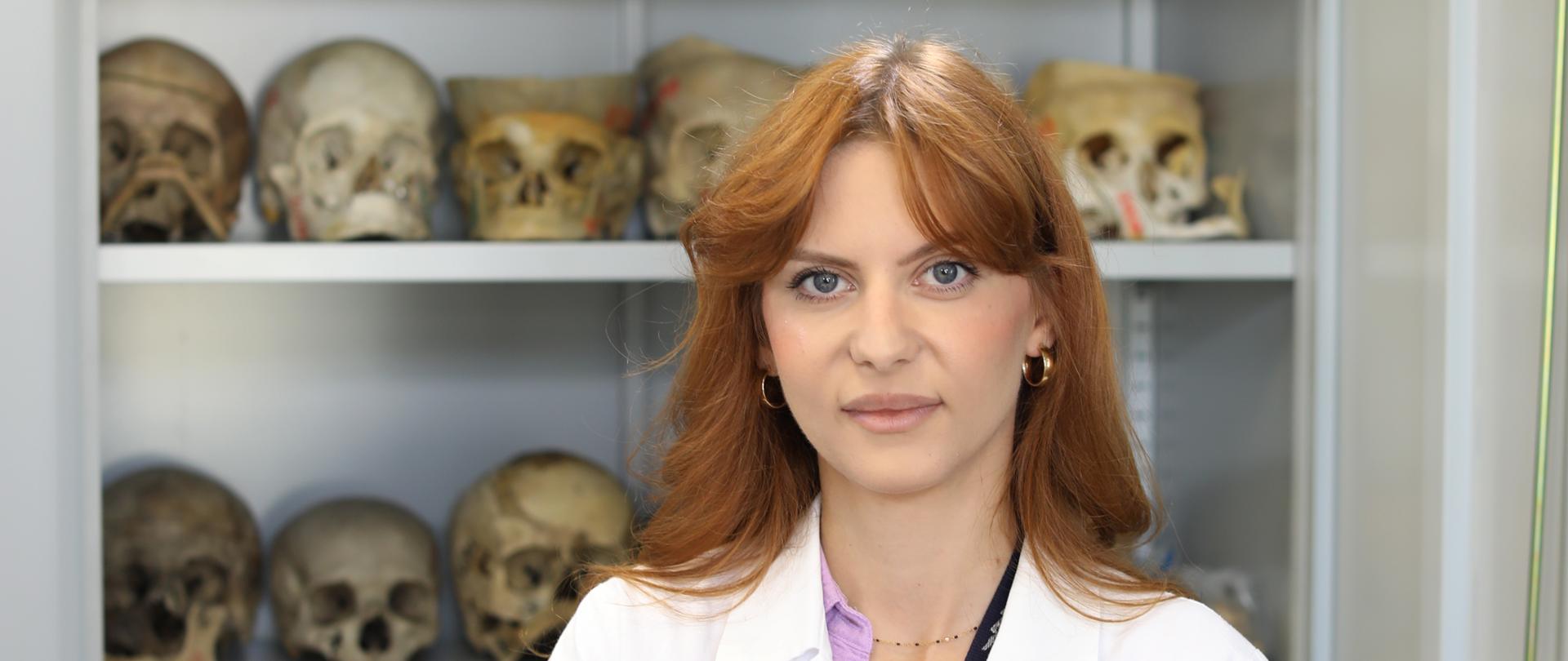 Pracownik Instytutu Ekspertyz Sądowych im. prof. dra Jahna Sehna Melania Mazur 