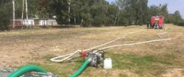 Ćwiczenia doskonalące z zakresu dostarczania wody do pożaru.