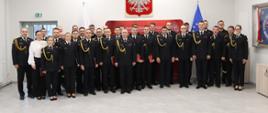 Strażacy i pracownicy KP PSP Złotów