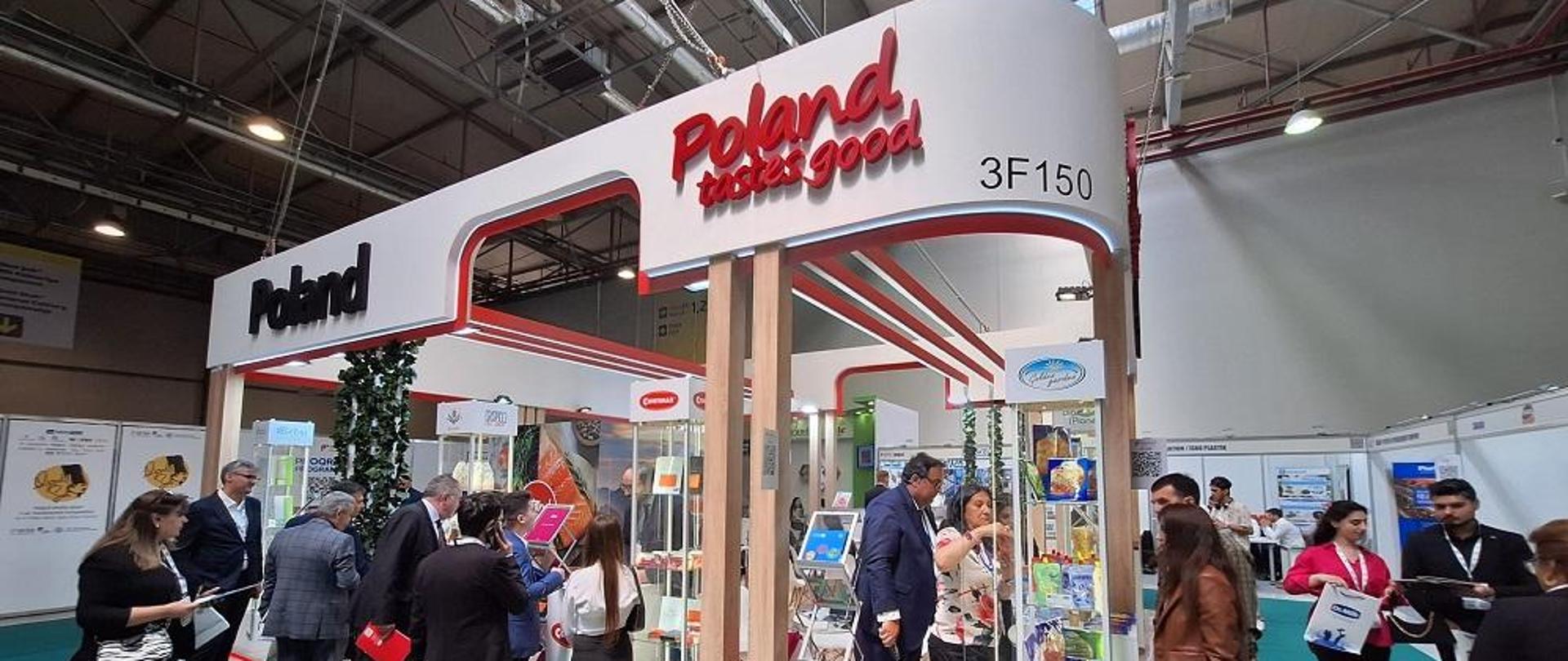Polskie stoisko narodowe na targach Interfood Azerbaijan (maj 2024 r.)