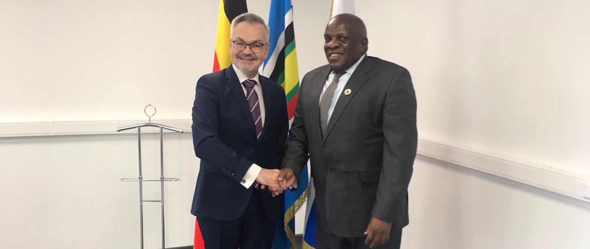 Spotkanie z Ambasadorem Ugandy 1