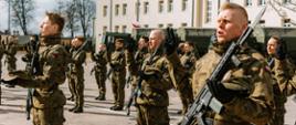 Nowi terytorialsi złożyli przysięgę wojskową w Białymstoku