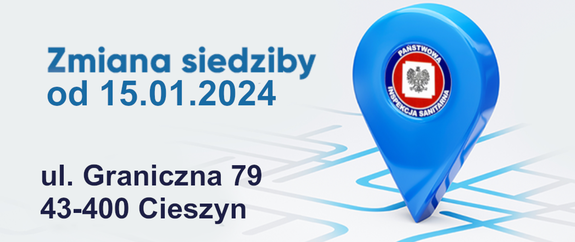 UWAGA ZMIANA DANYCH TELEADRESOWYCH Powiatowej Stacji Sanitarno-Epidemiologicznej w Cieszynie