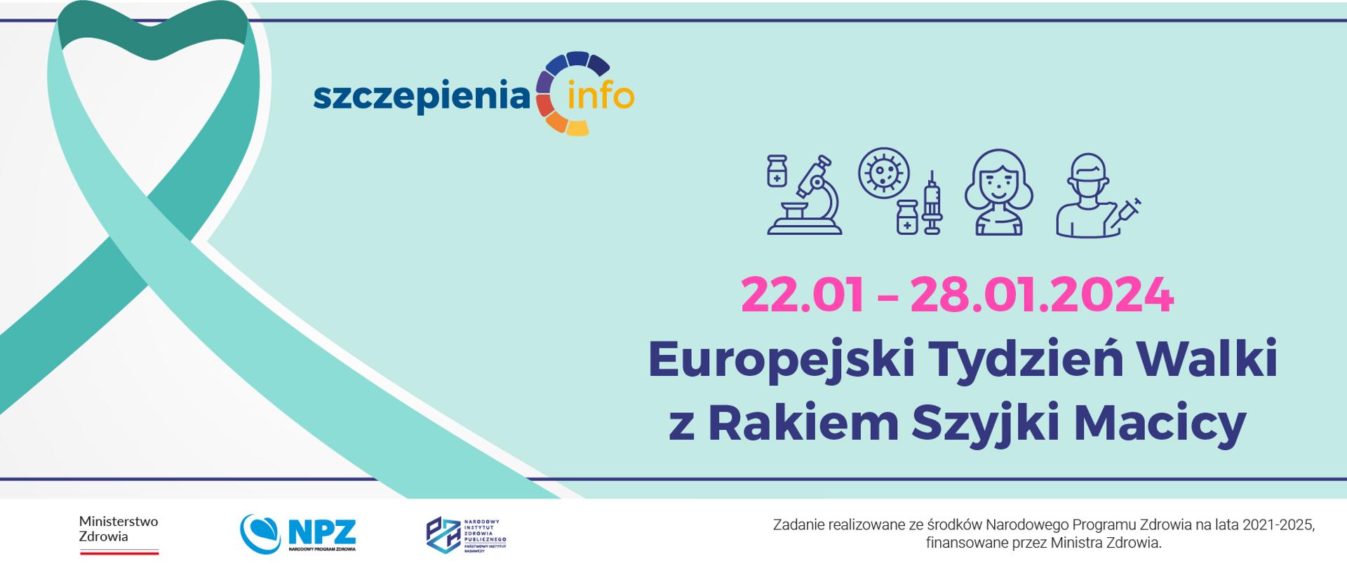 Europejski Tydzień Walki z Rakiem Szyjki Macicy -grafika