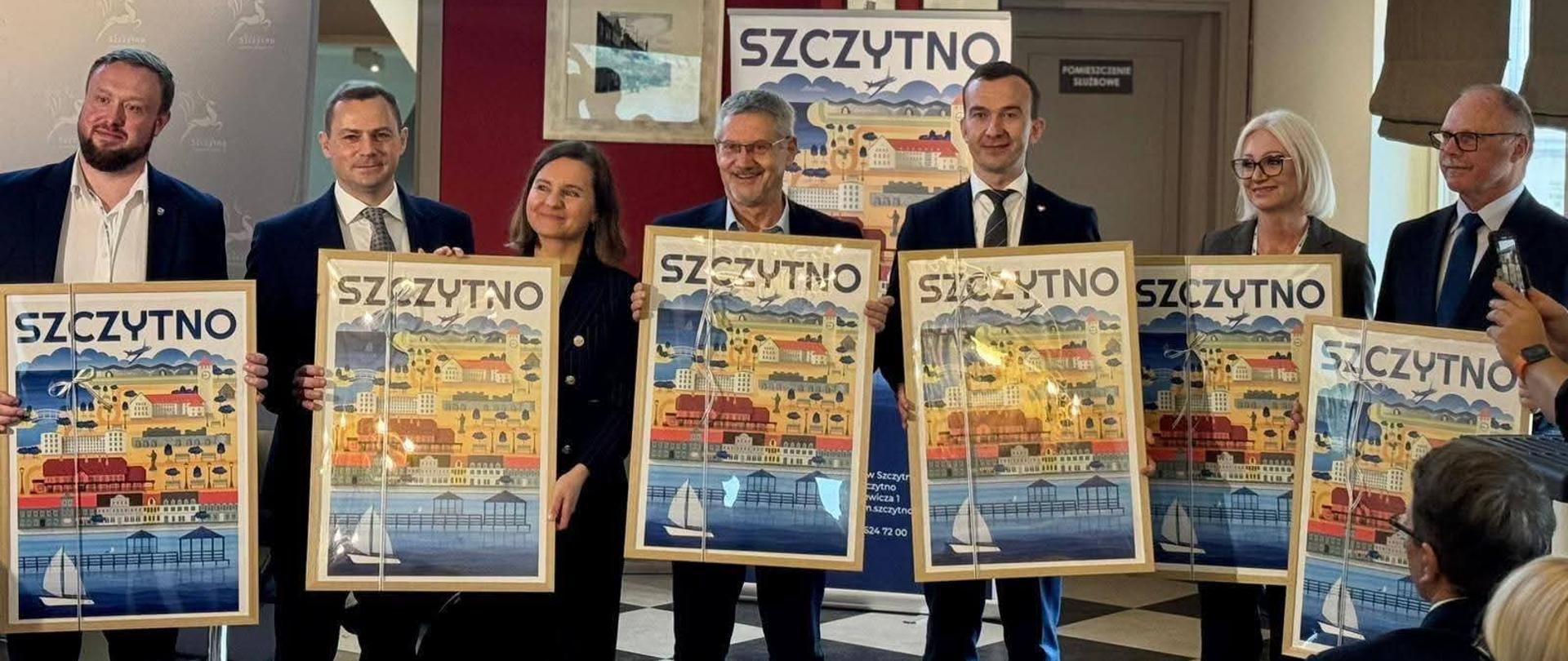 Wicewojewoda Mateusz Szauer podczas wydarzenia w Szczytnie - 24 października 2025 roku - fot. nr 1