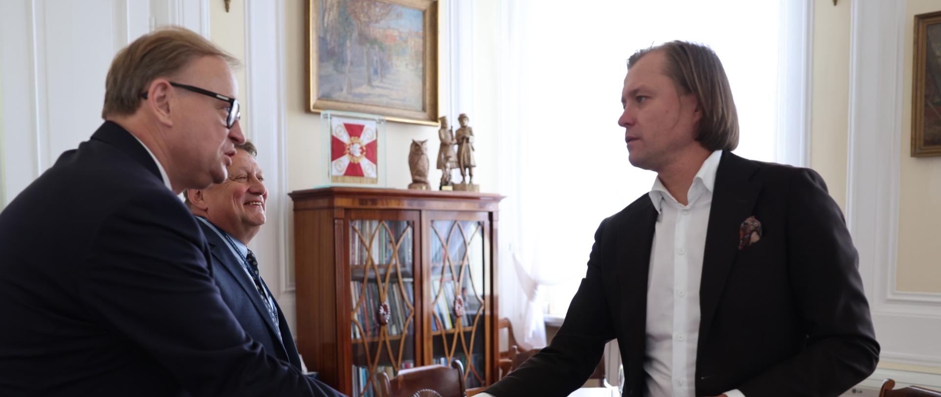 Spotkanie z Wojewodą Mazowieckim, Mariuszem R. Frankowskim w siedzibie Mazowieckiego Urzędu Wojewódzkiego