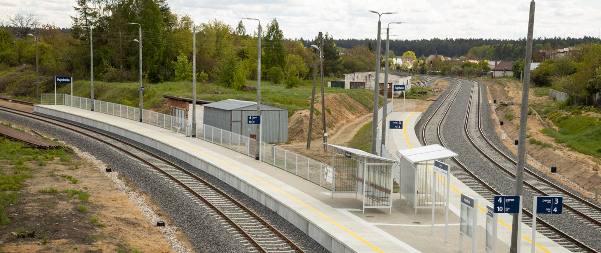 Infrastruktura kolejowa na linii Lewki - Hajnówka