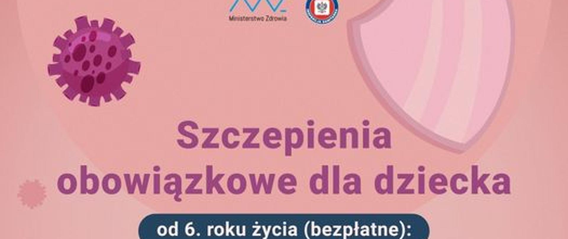 Szczepienia od 6 roku życia