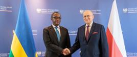 Meeting between top diplomats of Poland and Rwanda