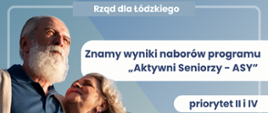 Grafika - znamy wyniki naboru programu "Aktywni Seniorzy - ASY" - priorytet II i IV