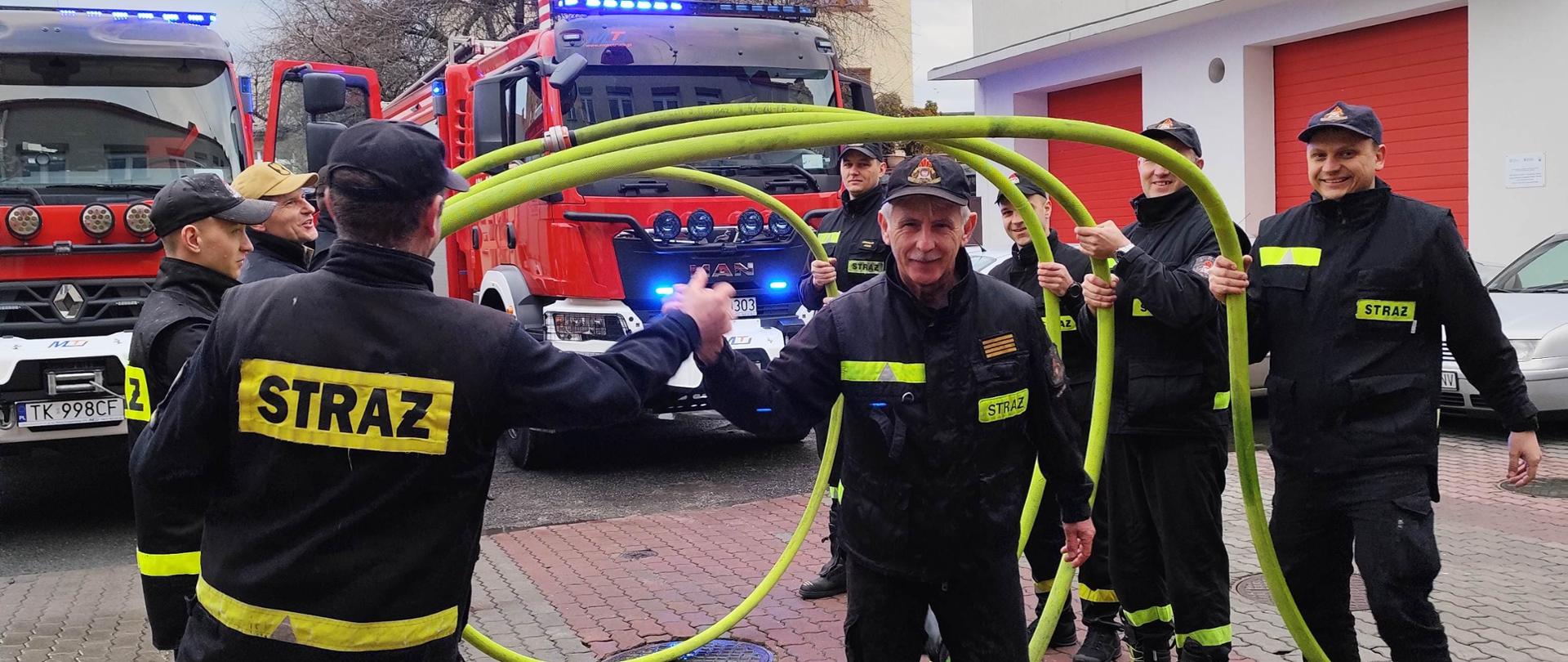 Pożegnanie mł. ogn. Grzegorza Smulczyńskiego