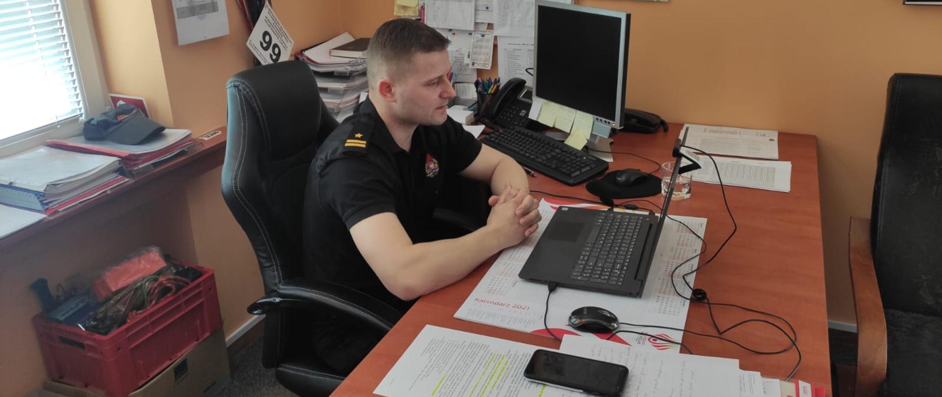 Zajęcia on-line w Szkole Podstawowej im. Anny Wajcowicz w Śmiłowicach, gm. Choceń.