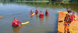Ćwiczenia strażaków z ratownictwa wodnego oraz piknik rodzinny pod hasłem „Kręci mnie bezpieczeństwo nad wodą”
