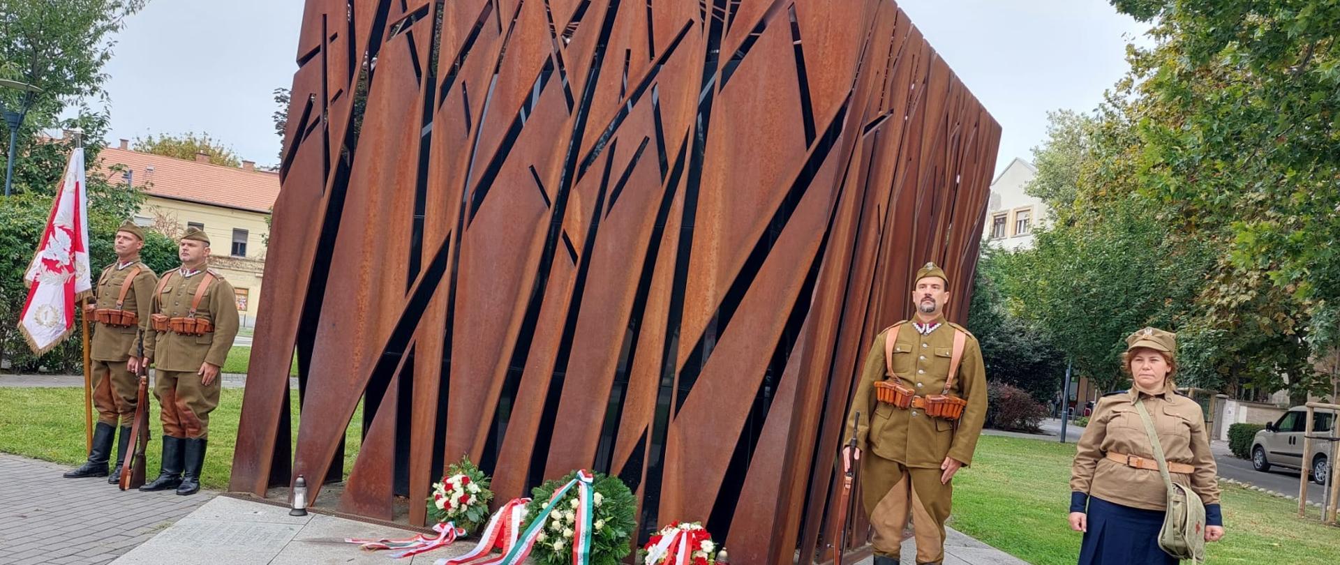 Pomnik Katyński w Budapeszcie (17 września 2022)