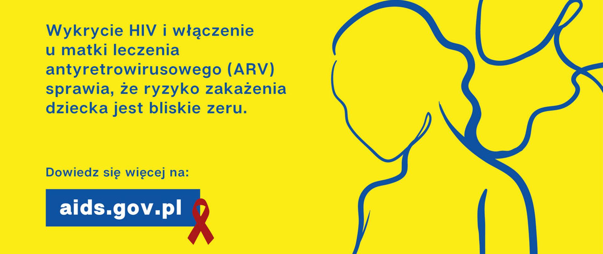 PROFILAKTYKA WERTYKALNA -ZAPOBIEGANIE HIV U DZIECI MATEK ZAKAŻONYCH HIV
Wykrycie HIV i włączenie u matki leczenia antyretrowirusowego (ARV) sprawia, że ryzyko zakażenia dziecka jest bliskie zeru.
Dowiedz się więcej na: aids.gov.pl