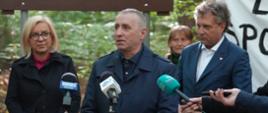 Uroczyste podpisanie zarządzenia w sprawie utworzenia rezerwatu przyrody "Lasy Sopockie"