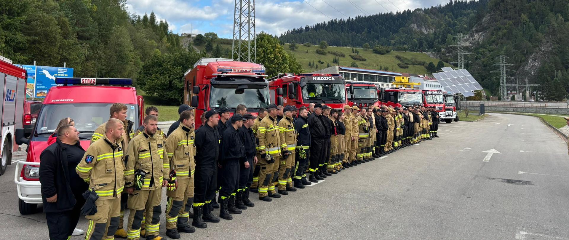 Ćwiczenia powiatowe Zbiornik 2025 Niedzica