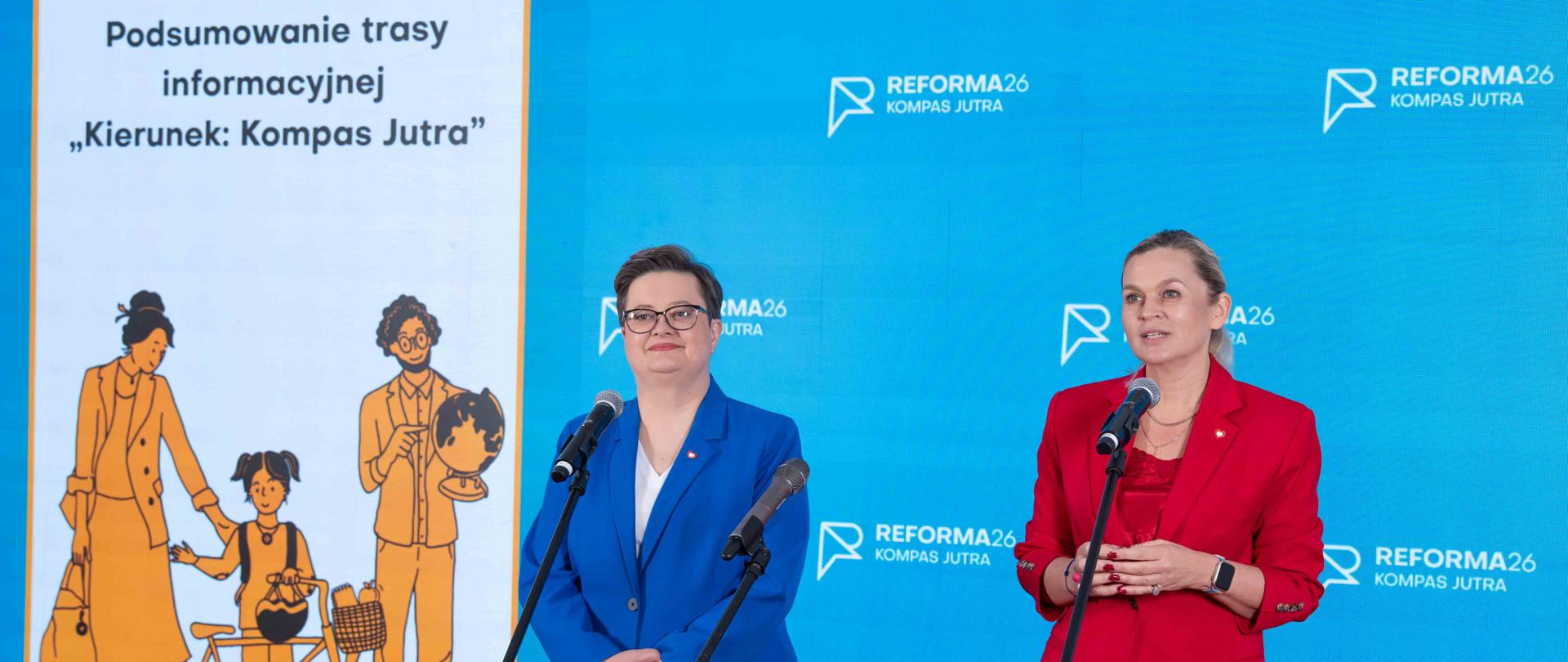 Konferencja prasowa podsumowująca trasę informacyjną „Kierunek: Kompas Jutra”