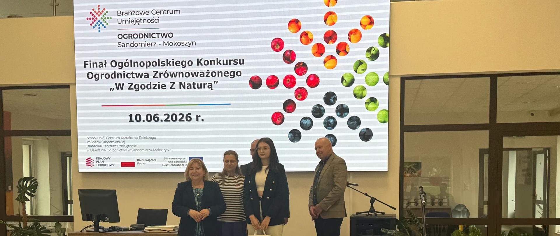 „Od teorii do praktyki – Ogólnopolski Konkurs Ogrodnictwa Zrównoważonego „W zgodzie z Naturą” 1