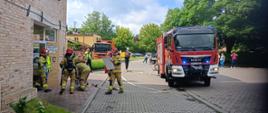 Ćwiczenia pilskich strażaków w Domu Pomocy Społecznej w Pile