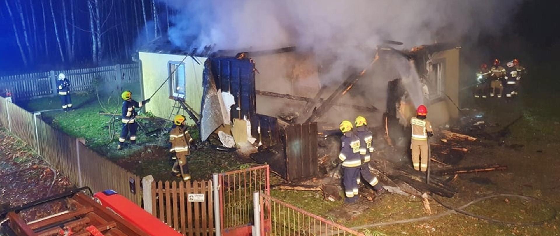 2021-10-28 - Sosnowe, fot. OSP Kotuń