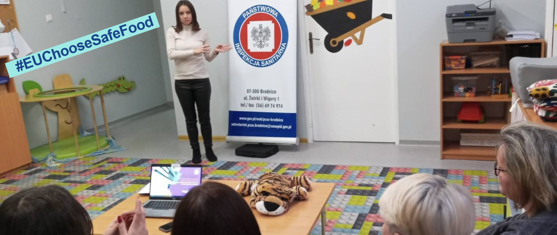 Spotkanie edukacyjne w Żłobku Happy Kids w Brodnicy