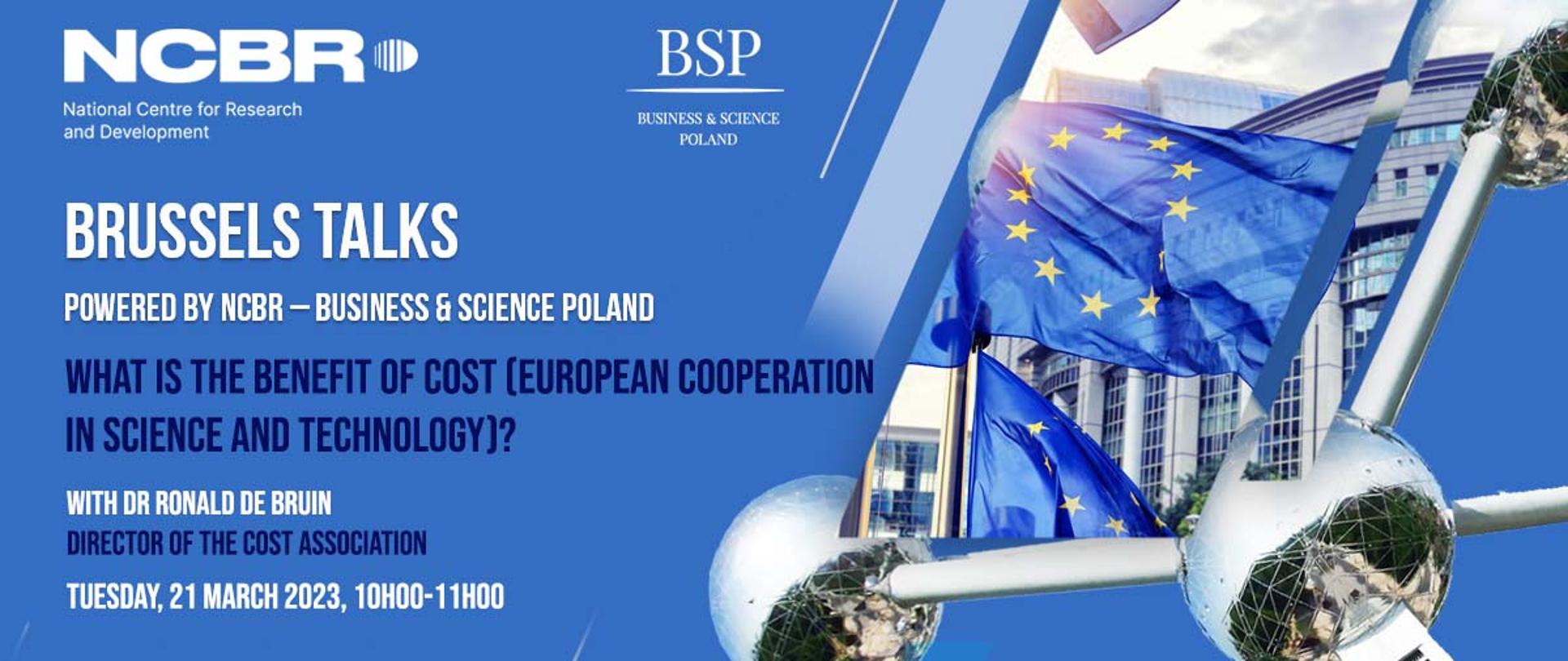 Brussels Talks: What is the benefit of COST (European Cooperation in Science and Technology)?