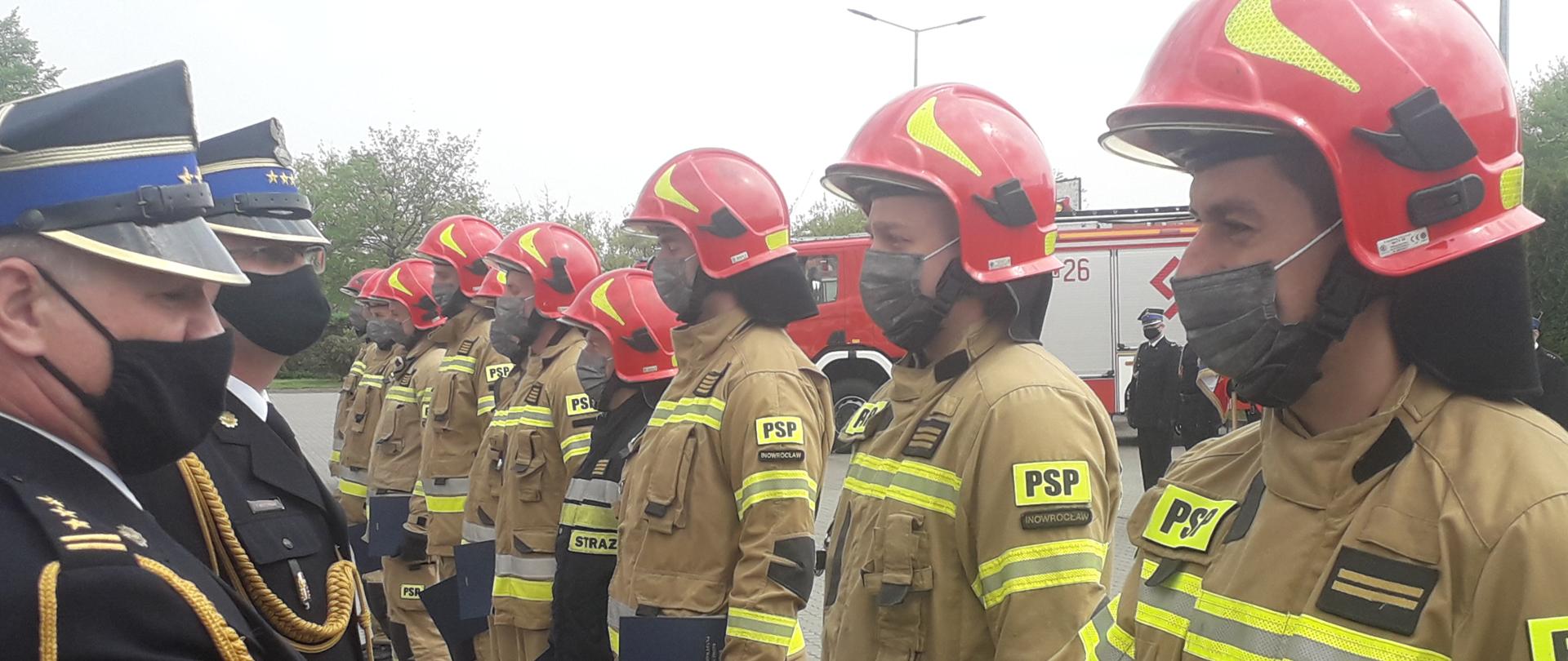 Uroczysta zbiórka z okazji Dnia Strażaka 2021