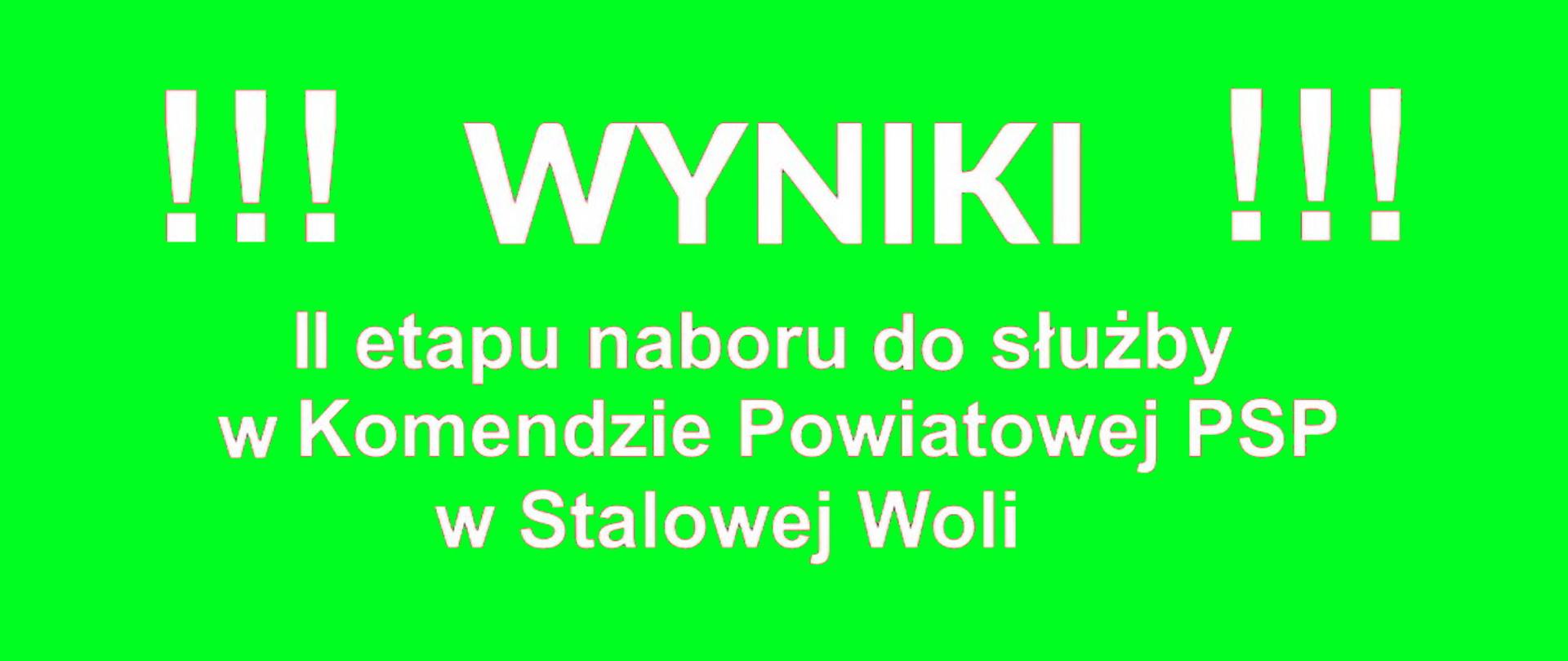 Lista osób zakwalifikowanych do III etapu naboru służby w PSP