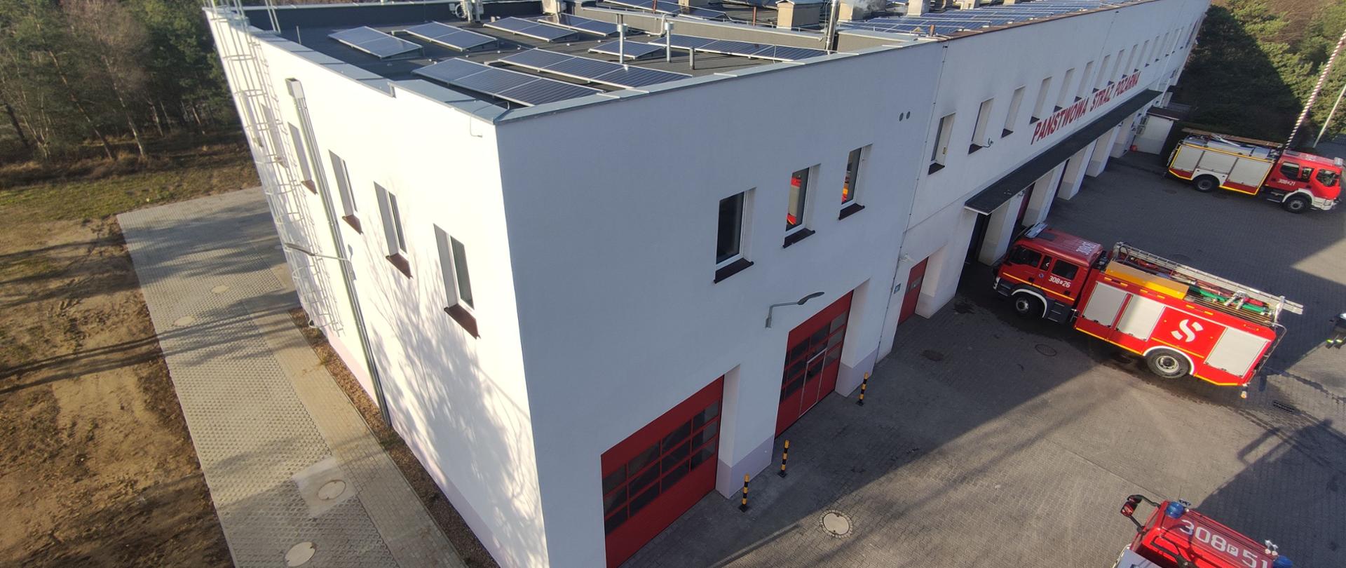 ZAKOŃCZENIE ROZBUDOWY JRG-8 W BOLECHOWIE NA POTRZEBY OŚRODKA SZKOLENIA KW PSP W POZNANIU 