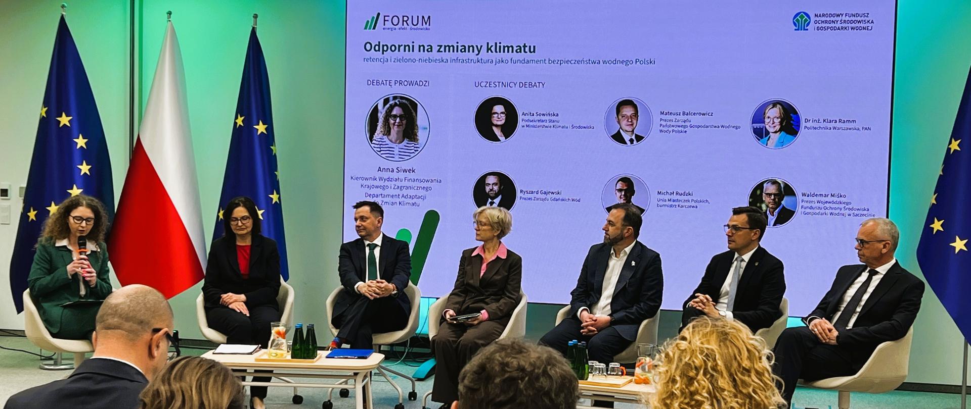 Prezes Wód Polskich Mateusz Balcerowicz podczas Forum Energia–Efekt–Środowisko