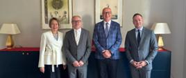Working breakfast of ambassadors of the Visegrád Group countries in Stockholm