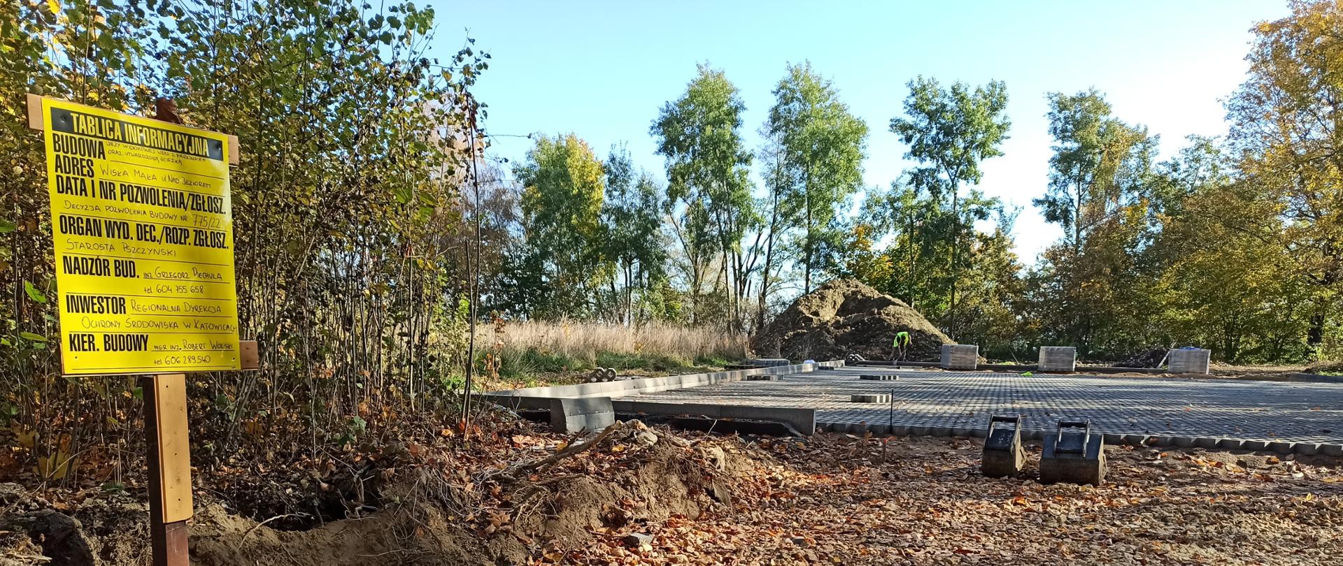Budowa wieży widokowej i parkingu