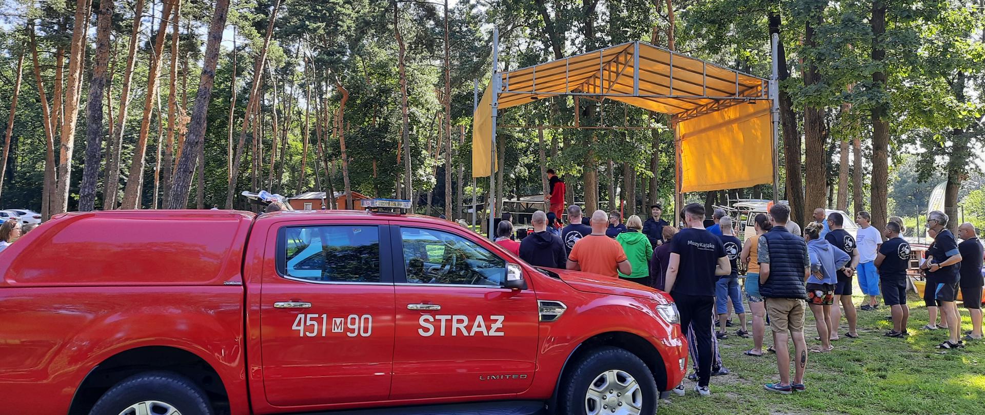 Bezpieczeństwo wypoczynku nad wodą - wspólna akcja straży pożarnej i policji