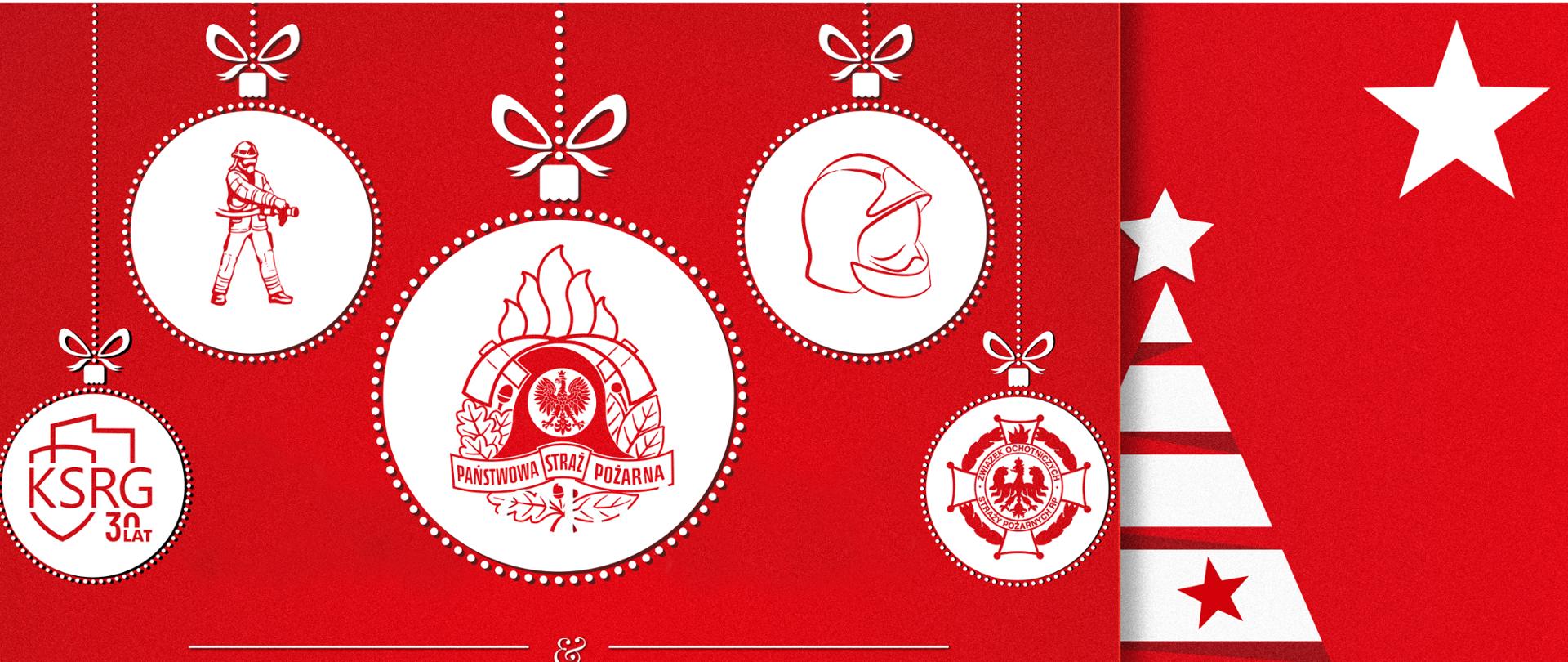 Życzenia świąteczne Warmińsko-Mazurskiego Komendanta Wojewódzkiego Państwowej Straży Pożarnej - grafika