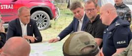 Akcja gaśnicza pożaru lasu 