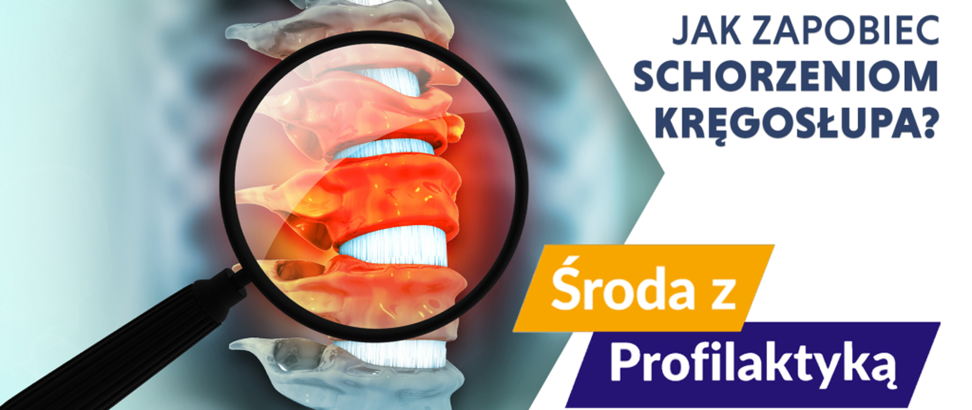 Schorzenia kręgosłupa - Środa z Profilaktyką