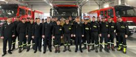 Pożegnanie ze służbą strażaków JRG Legionowo