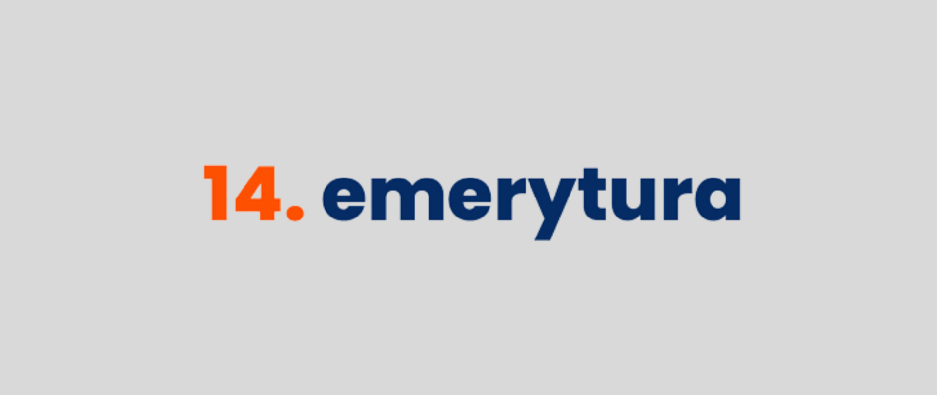 Logo 14. emerytura