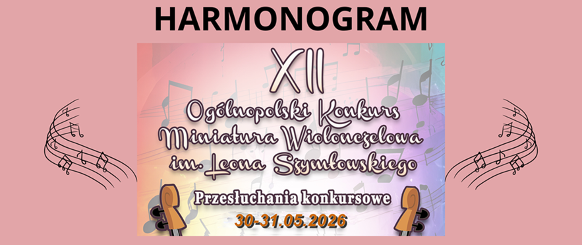 harmonogram miniatura
