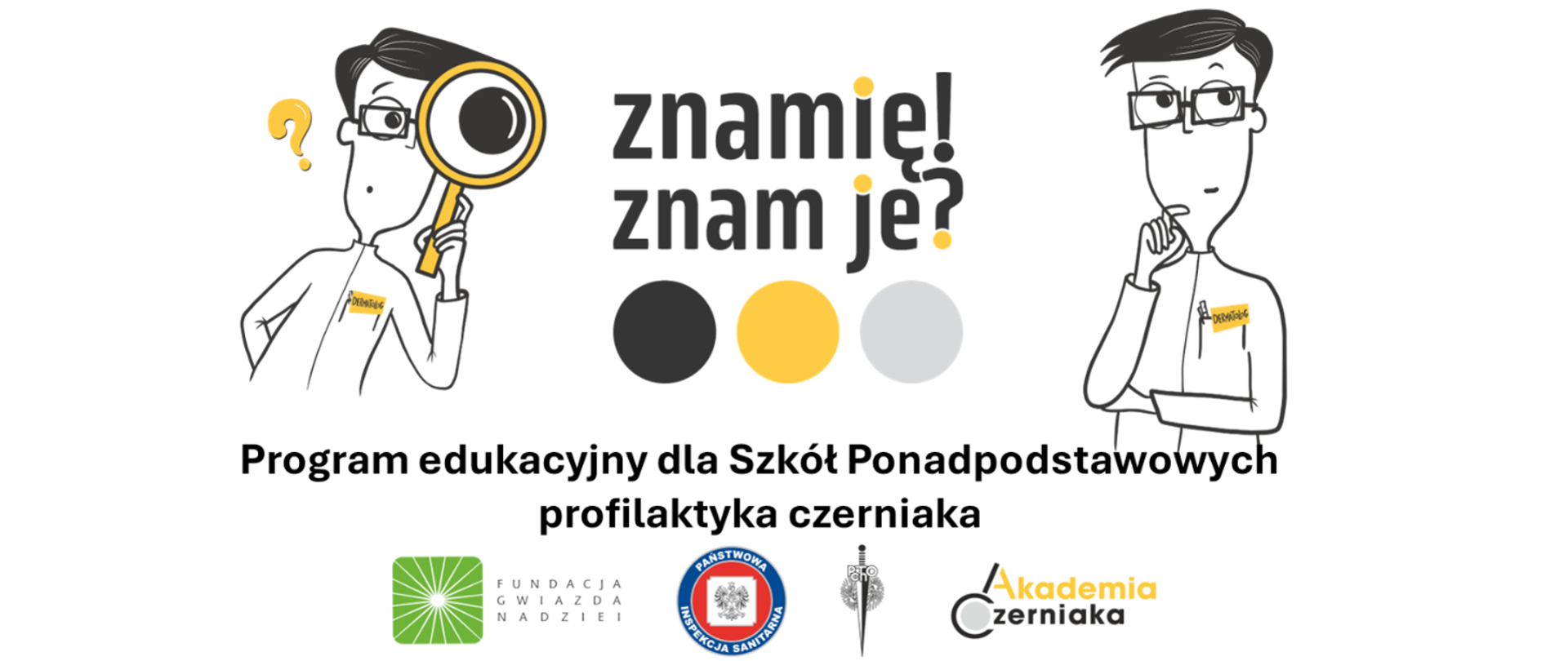 Program edukacyjny Znamię! Znam je? - obraz
