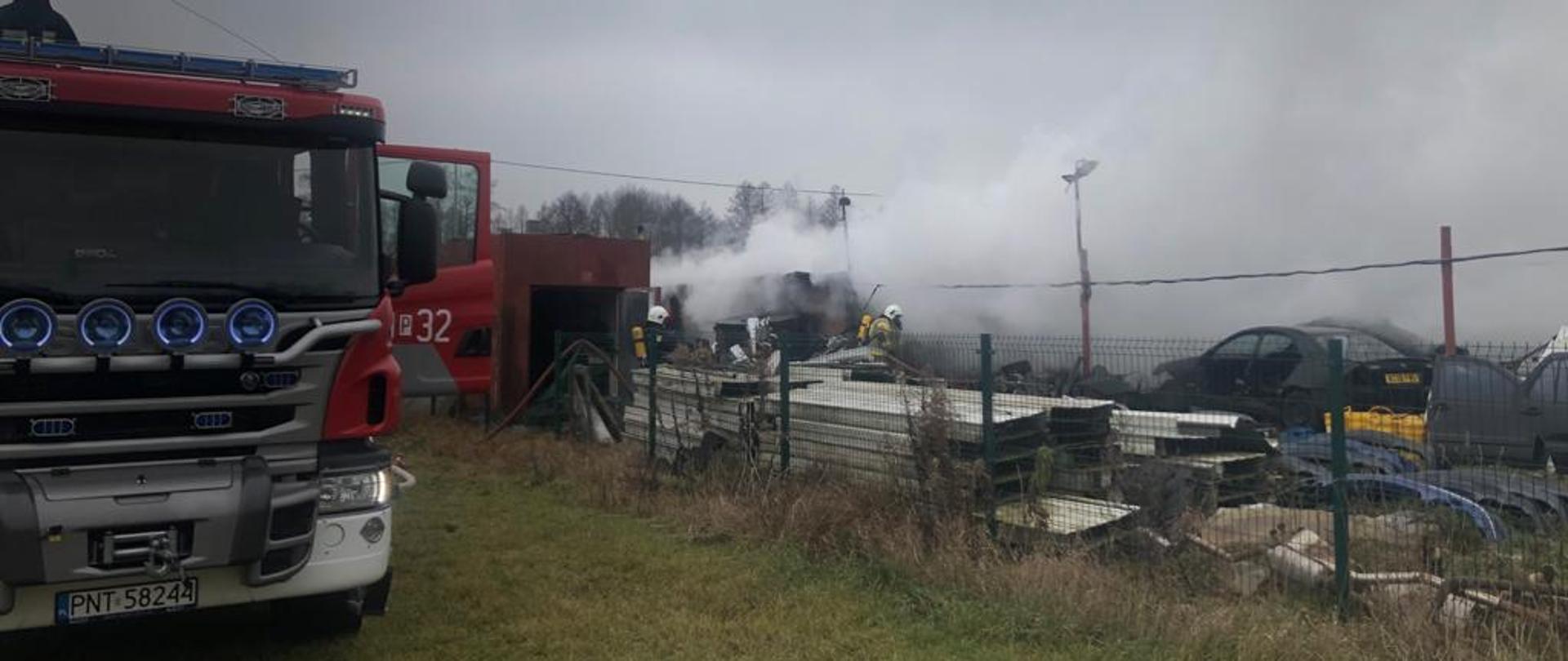 Pożar w Cichej Górze