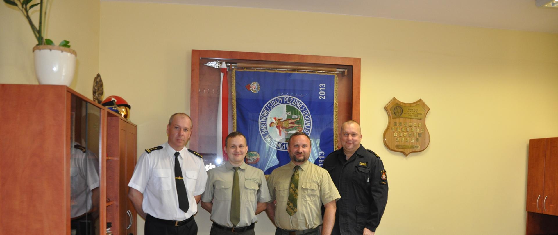 Robocze spotkanie z przedstawicielami Lasów Państwowych