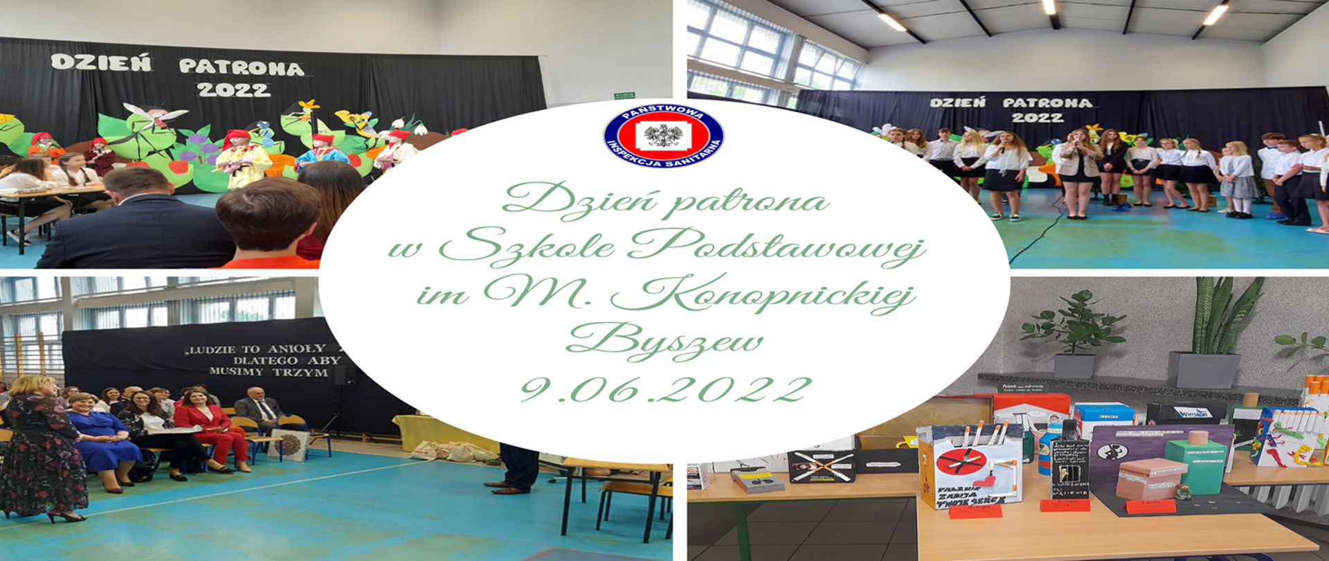 zdjecia z Dzień patrona
w Szkole Podstawowej
im M. Konopnickiej
Byszew
9.06.2022