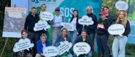 Akcja sprzątania w ramach SOS dla wody