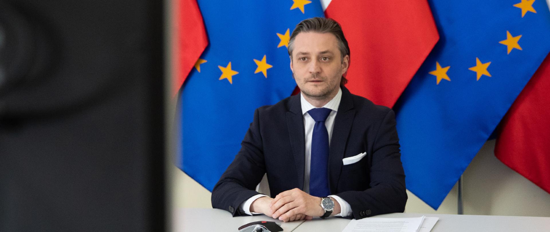 Na zdjęciu: wiceminister Bartosz Grodecki