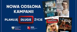 Grafika kampanii społecznej Planuję Długie Życie.
